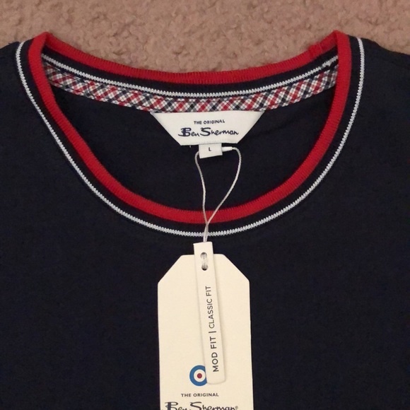 BEN SHERMAN / MOD FIT / CLASSIC FIT POCKET TEE (L) - Picture 2 of 10